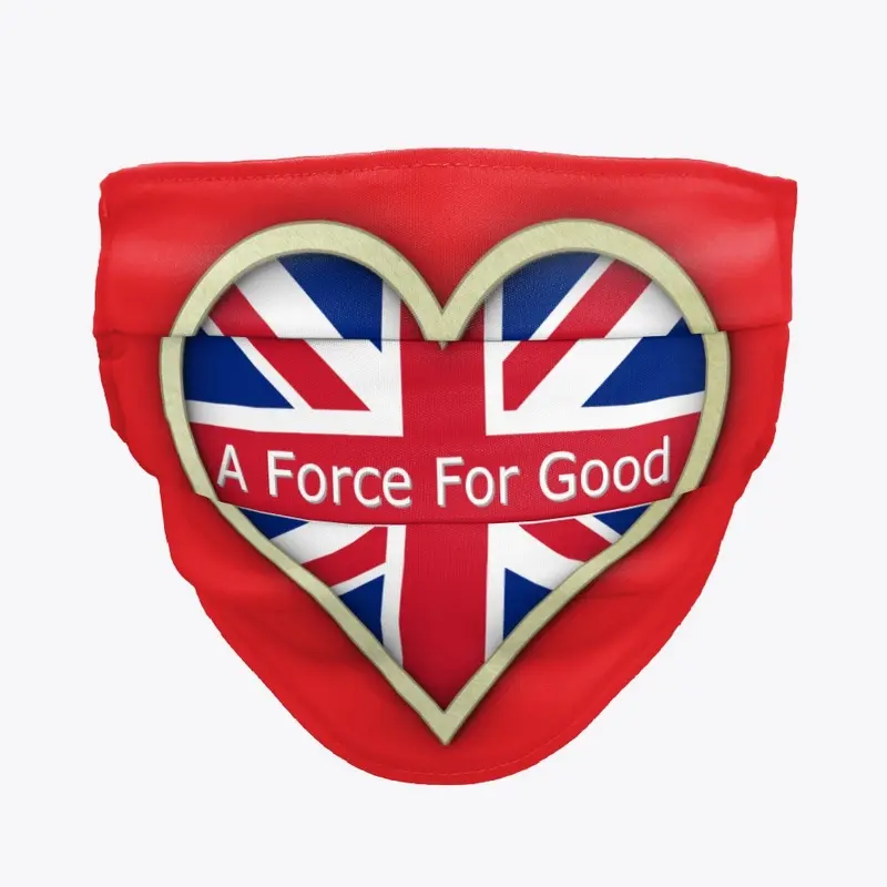 AFFG Union Heart Face covering