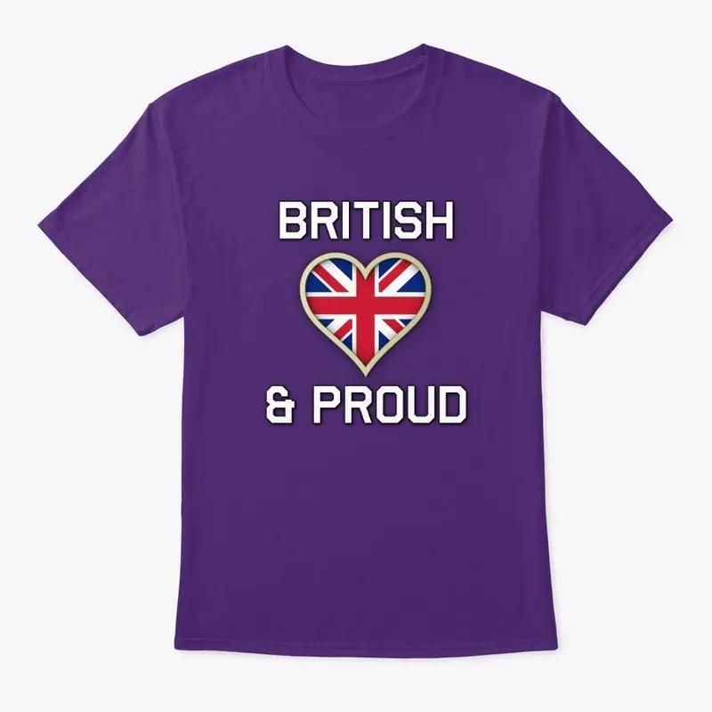 British and Proud Merch